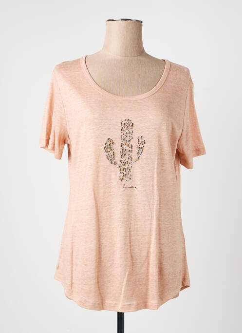 Tricou mâneci lungi mâneci lungi roz ANANKE femme