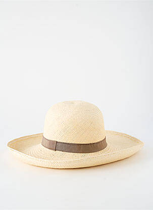 Pălărie formă pălărie de paie bej PANAMA HAT femme