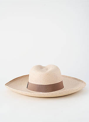 Pălărie formă pălărie de paie maro PANAMA HAT femeie