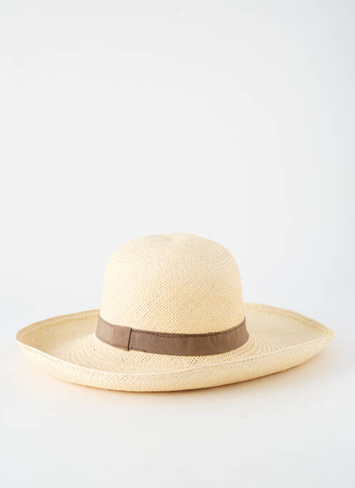 Pălărie formă pălărie de paie bej PANAMA HAT femme