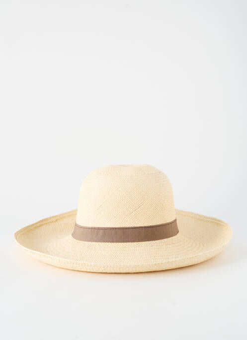 Pălărie formă pălărie de paie bej PANAMA HAT femme