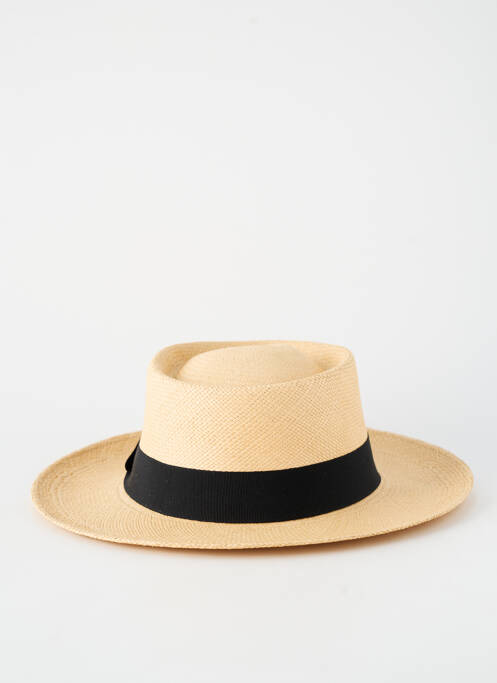 Pălărie formă pălărie de paie negru PANAMA HAT homme