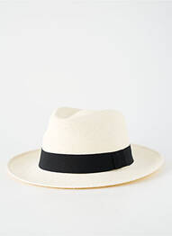 Pălărie formă pălărie de paie negru PANAMA HAT homme