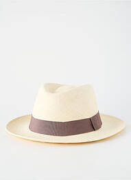 Pălărie formă pălărie de paie maro PANAMA HAT homme