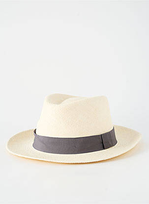 Pălărie formă pălărie de paie gri PANAMA HAT bărbat