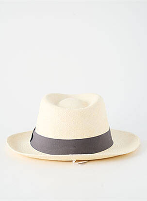 Pălărie formă pălărie de paie gri PANAMA HAT bărbat