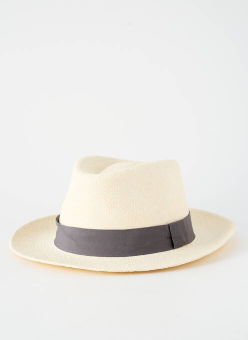 Pălărie formă pălărie de paie gri PANAMA HAT homme