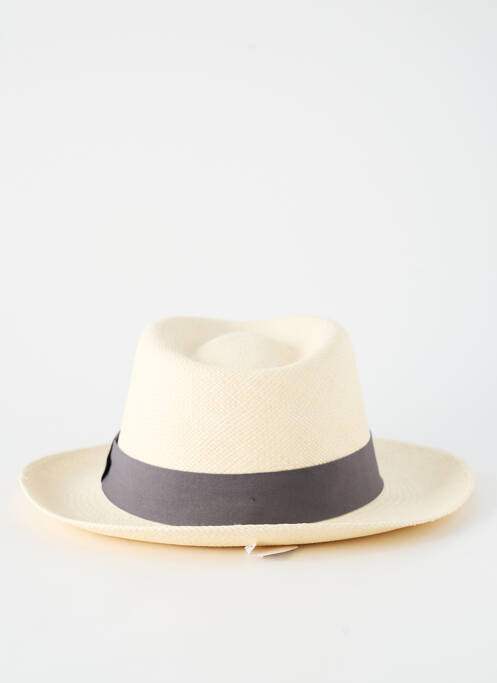 Pălărie formă pălărie de paie gri PANAMA HAT homme