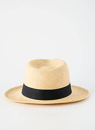 Pălărie formă pălărie de paie negru PANAMA HAT bărbat