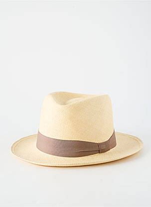 Pălărie formă pălărie de paie maro PANAMA HAT bărbat