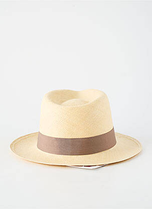 Pălărie formă pălărie de paie maro PANAMA HAT bărbat