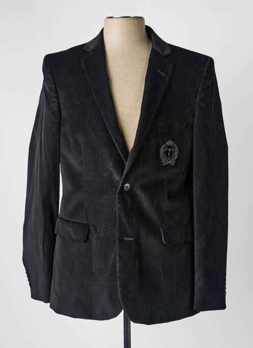 Sacou finisaj interior dublat negru IZAC homme