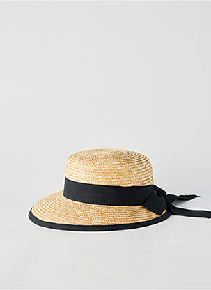 Pălărie formă pălărie de paie negru M BY FLECHET femme