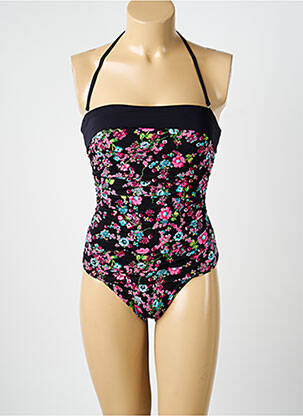 Costum de baie dintr-o singură piesă top bentiță top bentiță negru REGLISSE femeie
