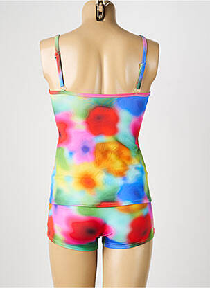 Tankini imprimeu floral roșu REGLISSE femeie