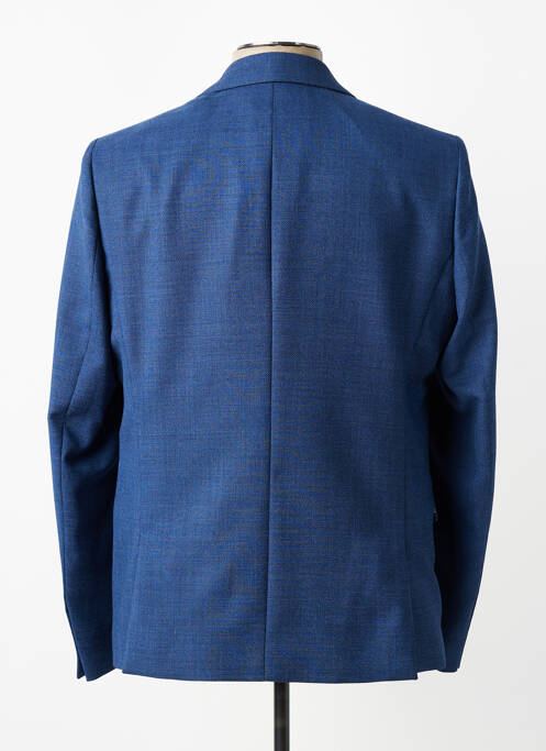Sacou finisaj interior dublat albastru OLIVIER STRELLI homme