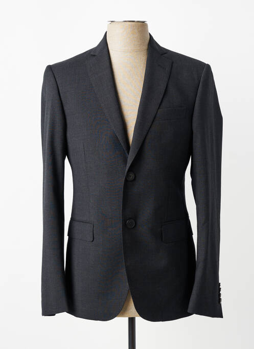 Sacou finisaj interior dublat negru LAB homme