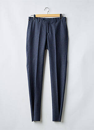 Pantalon slim țesătură melanj mărime normală albastru PAL ZILERI bărbat