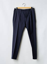 Pantalon slim talie cu cleme mărime normală albastru HUGO BOSS bărbat