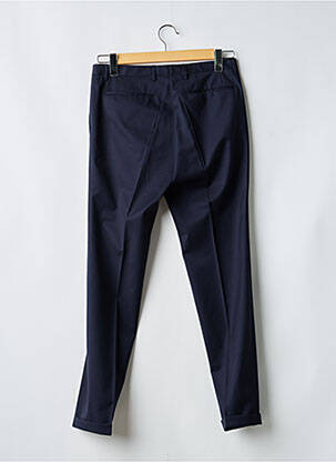 Pantalon slim talie cu cleme mărime normală albastru HUGO BOSS bărbat