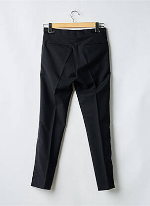 Pantalon slim talie cu cleme talie înaltă negru PAUL SMITH bărbat