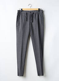 Pantalon chino țesătură melanj mărime normală gri PAL ZILERI homme
