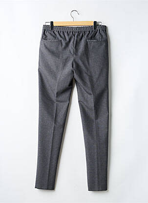 Pantalon chino țesătură melanj mărime normală gri PAL ZILERI bărbat