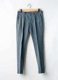 Pantalon chino țesătură poplin mărime normală gri MASON'S homme