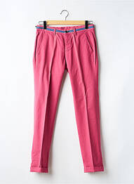 Pantalon chino elasticitate mărime normală roz MASON'S homme