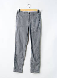 Pantalon chino țesătură poplin mărime normală albastru LEE femme