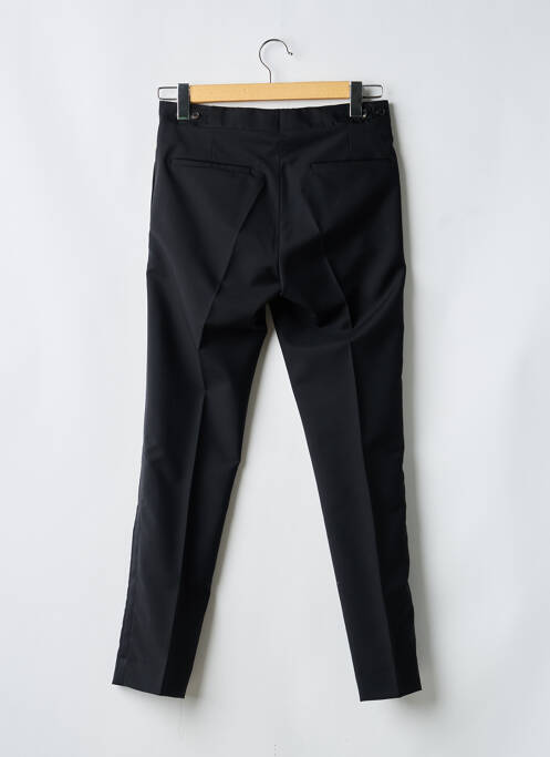 Pantalon slim talie cu cleme talie înaltă negru PAUL SMITH homme