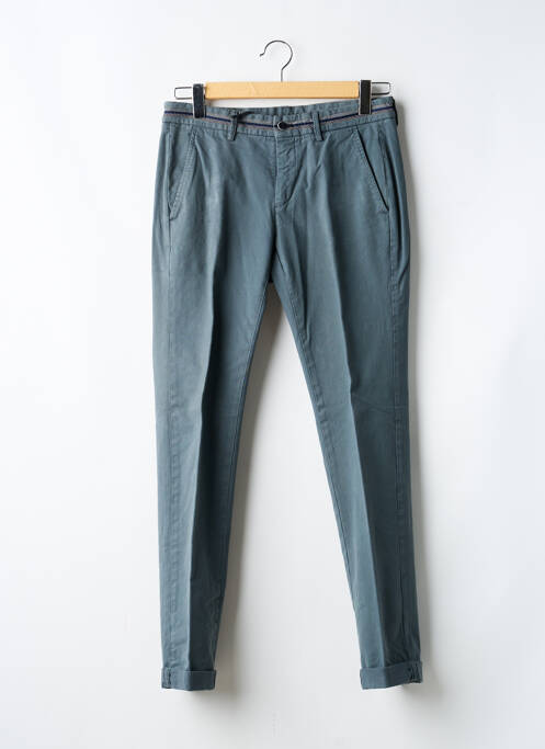 Pantalon chino țesătură poplin mărime normală gri MASON'S homme