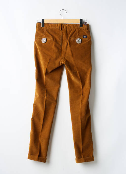 Pantalon chino elasticitate mărime normală galben MASON'S homme