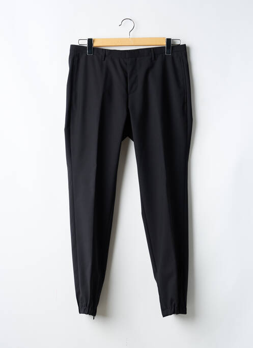Pantalon slim talie cu cleme mărime normală negru HUGO BOSS homme
