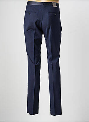 Pantalon slim talie cu cleme mărime normală albastru TAGLIATORE bărbat