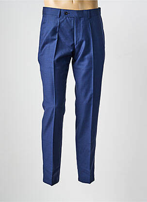 Pantalon slim talie cu cleme mărime normală albastru ROY ROBSON bărbat