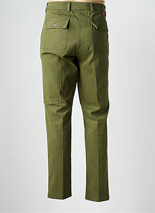 Pantalon chino elasticitate mărime normală verde IRON AND RESIN bărbat
