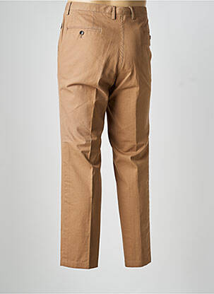 Pantalon chino țesătură poplin mărime normală maro HUGO BOSS bărbat
