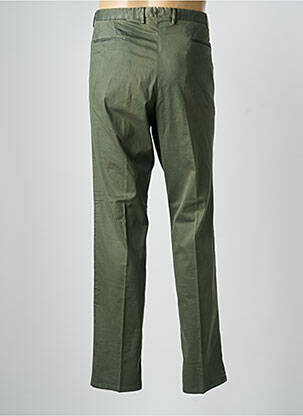 Pantalon chino țesătură poplin mărime normală verde SANTANIELLO bărbat