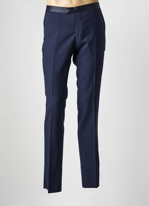 Pantalon slim talie cu cleme mărime normală albastru TAGLIATORE homme