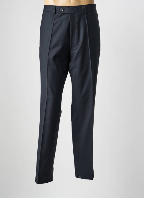 Pantalon slim talie cu cleme mărime normală negru ROY ROBSON homme