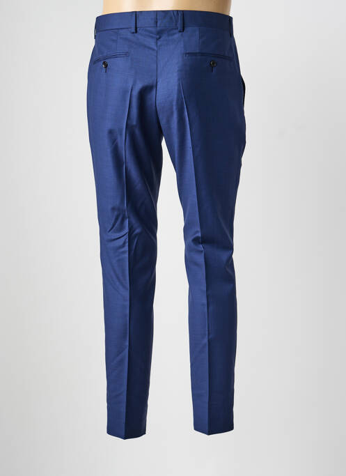 Pantalon slim talie cu cleme mărime normală albastru ROY ROBSON homme