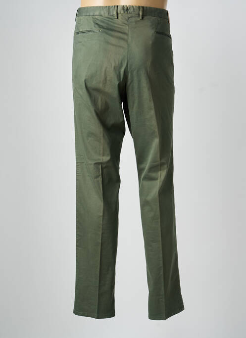 Pantalon chino țesătură poplin mărime normală verde SANTANIELLO homme