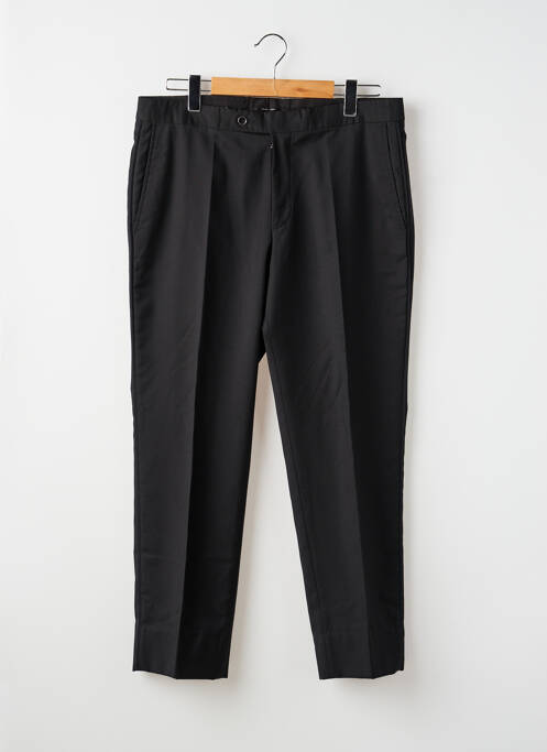 Pantalon slim talie cu cleme mărime normală negru ROY ROBSON homme