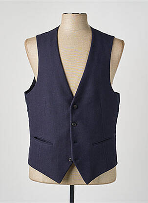 Vestă fără mâneci buzunare albastru PAL ZILERI bărbat