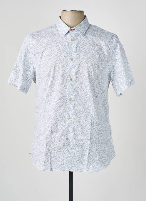 Cămașă cu mâneci scurte imprimeu fantezie albastru PAUL SMITH homme