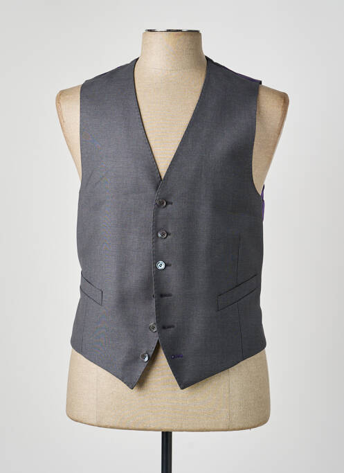 Vestă fără mâneci țesătură melanj gri PAUL SMITH homme