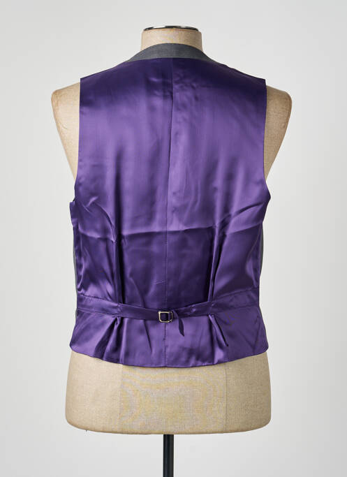 Vestă fără mâneci țesătură melanj gri PAUL SMITH homme