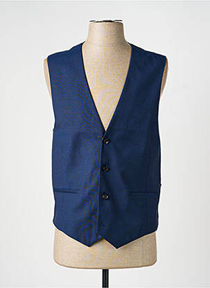 Vestă fără mâneci efect material satinat albastru PAUL SMITH bărbat