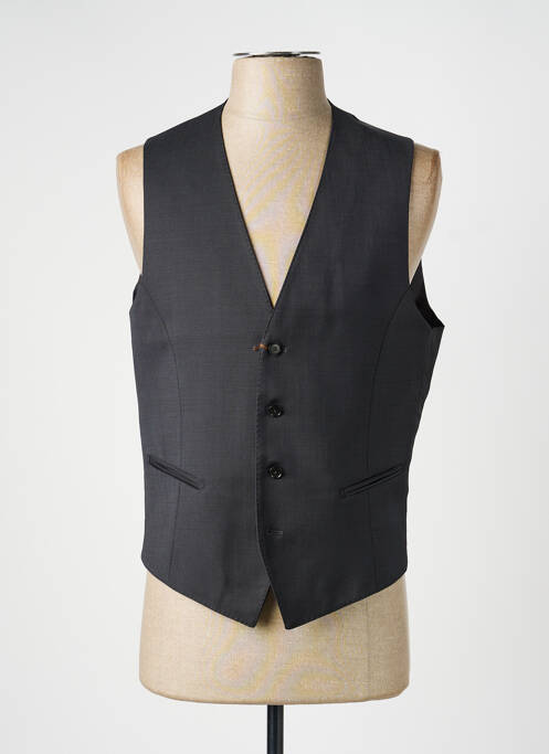 Vestă fără mâneci efect material satinat negru PAL ZILERI homme